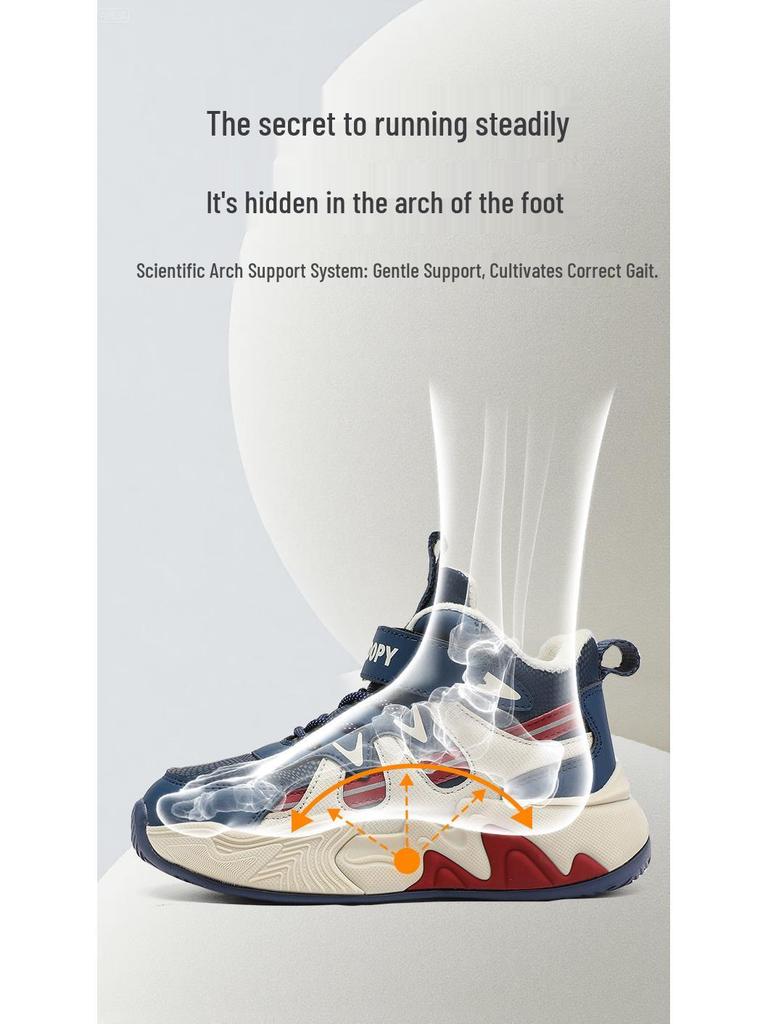 Snoopy Plüsch-Wintersportschuhe: Rutschfeste, hochgeschnittene Laufschuhe mit Klettverschluss für Kinder