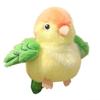 Simulation Plush Bird Keychain Cute Animal Bird Doll Pendant Birds Plush Pendant  Children Gift