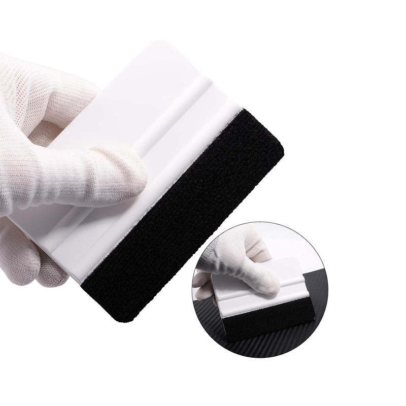 8pcs/set Car Wrapping Tools Kit Vinyl Scraper Cutter Carbon Film Squeegee Vinyl Spatulas Plastic Wrap Tools Window Tinting Tools