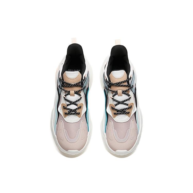 (WMNS) ANTA Mix4 Low 'Grey White Black' Women's 122218812-4
