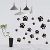 22Pcs/Sheet Dog Paw Prints Removable Wall Sticker Decals Children Home Decor