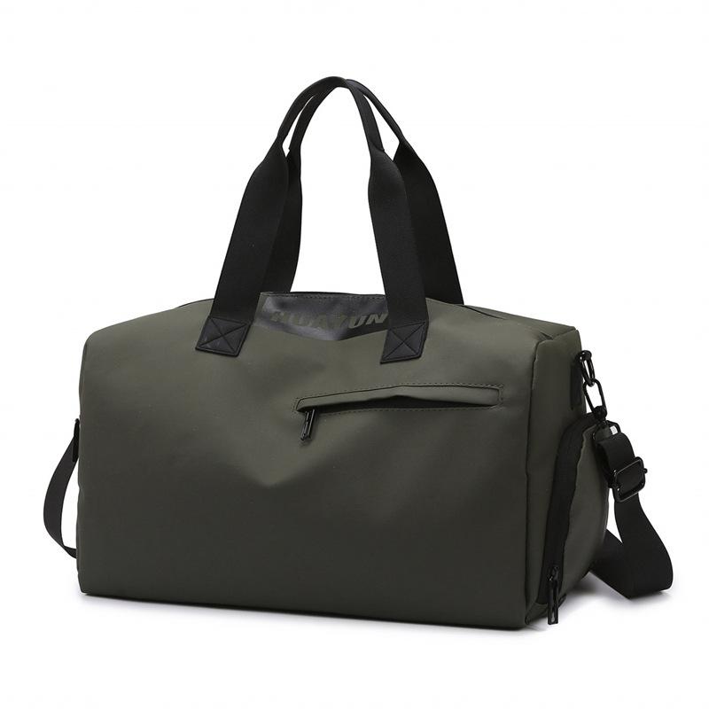 Geantă de gimnastică ușoară bărbați hidrofugă, uscată și umedă, geantă de călătorie separare pantofi Genți femei, geantă portabilă de călătorie de capacitate mare