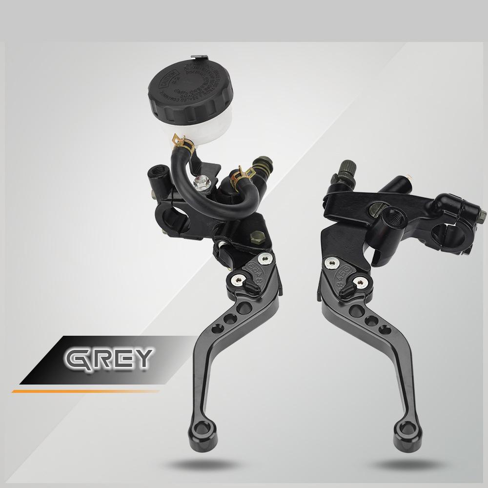 7/8inch 22mm Motorcycle Brake Clutch Lever Universal for 100-300CC Pitbike Street Bike Dirtbike Scooter Bike CNC Adjust Lever