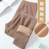 Autumn and Winter Thermal Line Pants Bottoming German Velvet Wear High Elastic and Cold-proof Tight Long Johns Inside and Outside Women