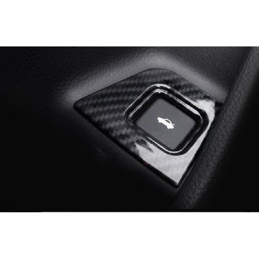 Carbon Fiber Look Headlight Switch Trunk Control Frame For Honda Accord 2018-22