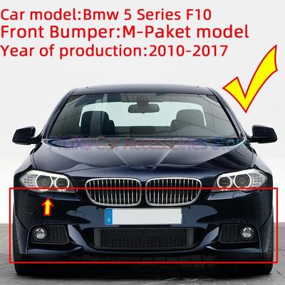 Auto Parts Headlamp Washer Nozzle Spray Cover Cap For BMW 5 Series M-Sport F10 F11 2010-2017 Painted#51118048679 51118048680