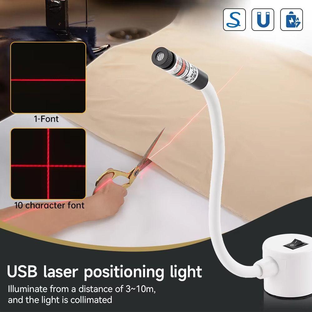 Adjustable Hose Sewing Laser Guide Red Laser Quilting Infrared Laser Light Sewing Machine
