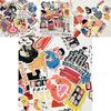 Živé samolepky a sada obtisků z TV seriálu Přátelé, voděodolné, pro scrapbooking a notebooky