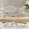 Gafas de Sol Ovaladas de Metal para Mujer y Hombre con Diamantes de Pedrería 2026 Unisex Monturas de Gafas Bling Uv400 Gafas de Sol de Moda