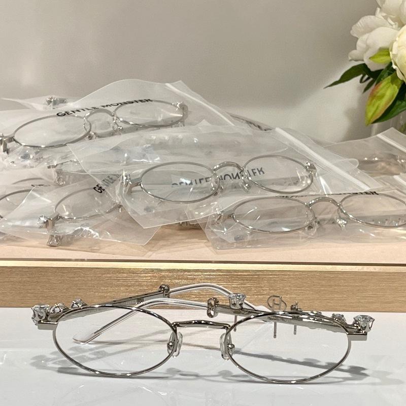 Gafas de Sol Ovaladas de Metal para Mujer y Hombre con Diamantes de Pedrería 2026 Unisex Monturas de Gafas Bling Uv400 Gafas de Sol de Moda