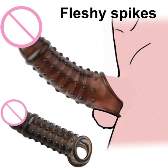 Cock Ring Elastic Lengthened Portable Penis Corrector Lock Ring for Sex