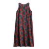 Sleeveless Plus Size Cotton Vintage Floral New In Dresses for Women Casual Loose Long Summer Dress
