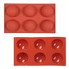 Semi Sphere Silicone Chocolate Mold Half Ball Cake Tray Silicon Dome Baking Moulds DIY Pudding Candy Jelly Kitchen Baking Tool