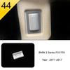 For BMW 5 Series F10 F11 2011-2016 Stainless Steel Cars Front Door Stereo Panel Speaker Decorative Cover Interior Accessories