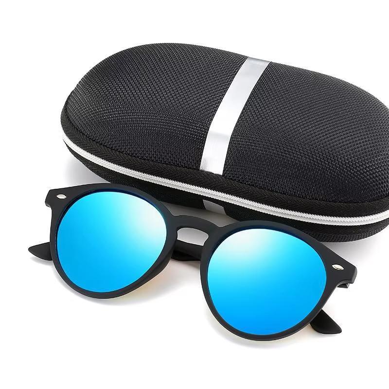 Fashion Round Polarized Sunglasses Women Men Classic Vintage Driving Travel Sun Glasses Circle Oval Brand Designer Eyewear UV400