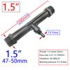 Irrigation Venturi Tube 1/2" 3/4" 1" 1.5" Male Thread Agriculture Venturi Fertilizer Injector Automatic Fertilization Tap 1 Pcs
