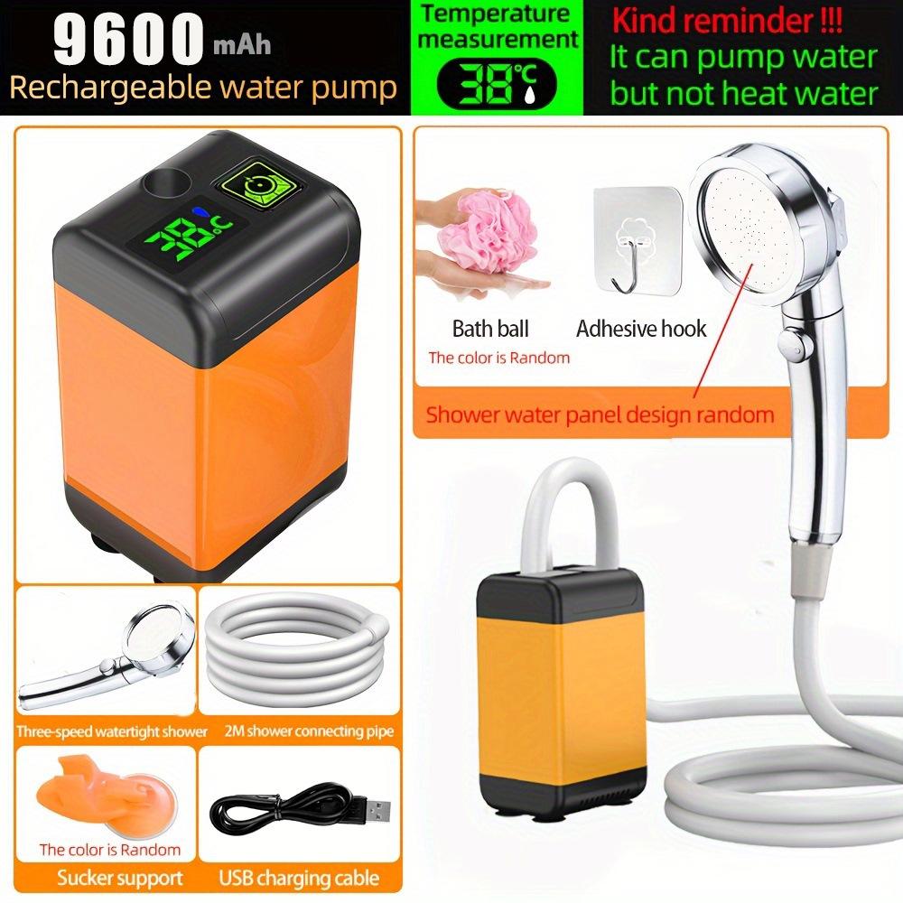 Rural Country Portable Electric Shower Head for Outdoor Use