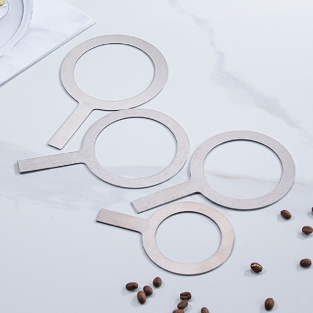 4Pcs Rust-proof Milk Tea Cup Rings 50/90/95/98 Calibre Cafe Dessert Cream Ring  Baking