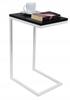 Auxiliary Table With Profiles White Matte Black