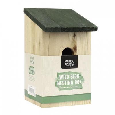 Wooden Wild Bird Nesting Box