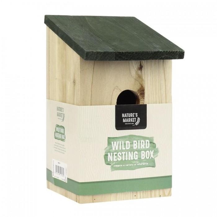 Kingfisher Wooden Wild Bird Nesting Box