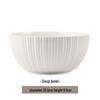 Wutuo White Porcelain Dinnerware Set