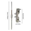 Cowbell Mount Percussion Rod Holder Musical Parts Straight