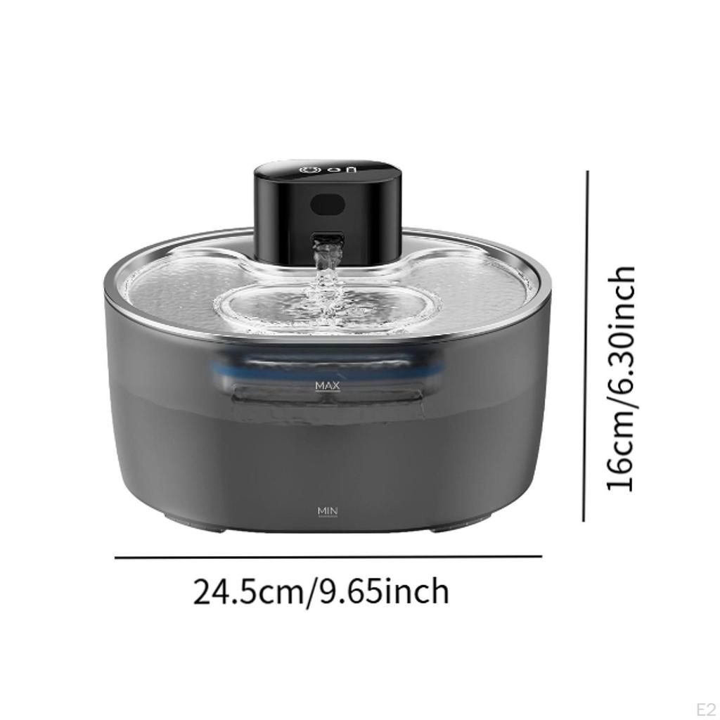 Cat Water Fountain 3.2L Pet for Cats Small Dogs Multiple Pets
