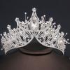 New Vintage Baroque Headbands Crystal Tiaras Crowns Bride Noiva Headpieces Bridal Wedding Party Hair Jewelry For Women