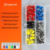 Pure Copper Cold Crimp Terminal Set - Pin Type Wire Lug & VE Tube Crimp Connector with Quick Press Wire Cap & Crimping Pliers