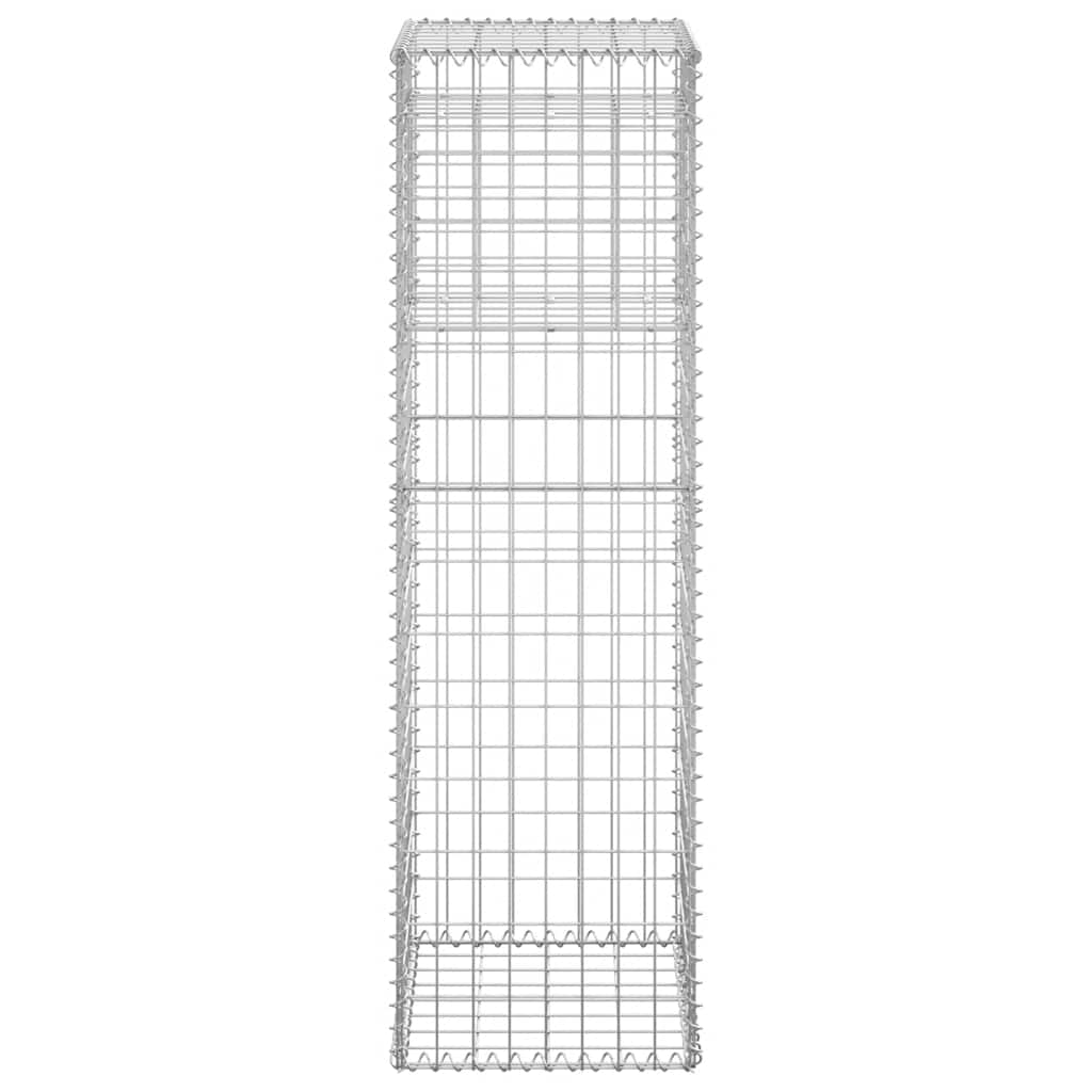 Gabion Column 40x40x140 Cm Iron