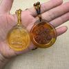 Avalokitesvara Pendant Necklace Long Sweater Chain For Men Women Religious Amulet Buddha Necklace Accessories Gift