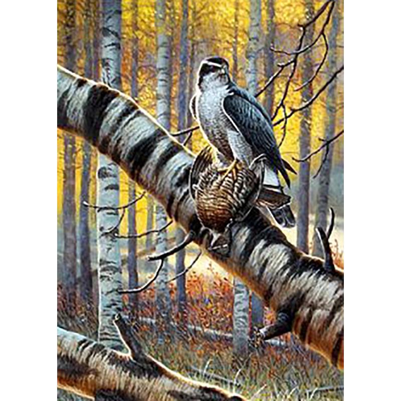 DIY 5d Diamond Embroidery Full Round Drill Eagle Diamond Painting Cross Stitch Mosaic Kits Wall Art Animal Home Decor Gift