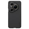 Magnetic Case for Huawei Pura80 Ultra, Matte Anti-Slip Full Protection Shockproof Anti-Fingerprint Slim with Raised Camera Lens, Hard Shield Pro Black