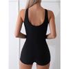 Europäischer und amerikanischer Badeanzug für Damen, einteilig, eng anliegend, schnelltrocknend, einteiliger Sport-Badeanzug für Damen
