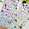 3D Cute Giant Panda 3D Animal Stickers, Children's Baby Puzzle Handmade Reward Stickers, DIY Phone Case Stickers