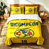 Club America (5) 3pc set suitable for master bedrooms soft and comfortable an ideal gift for family and friends Includes one duvet cover and two pillo