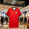 2026 Egypt Home Sports Jersey Men's Football T-Shirt Red Pattern Sportswear Tops Casual Fashion Stylish Trendy Family Kids Tees