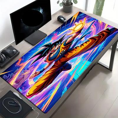 DRAGON BALL Print Mouse Pad, Anti‑Slip Desktop Keyboard Mat, for PC Laptop Gaming Working Daily Use, Cool Festival Surprise Gift