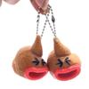 3PCS Novelty Funny Gift Gadgets, Poop Keychain, Prank Squeeze Tongue, Tricky Stress Relief, Relax Toys, Poop Squeezing Fun Toy