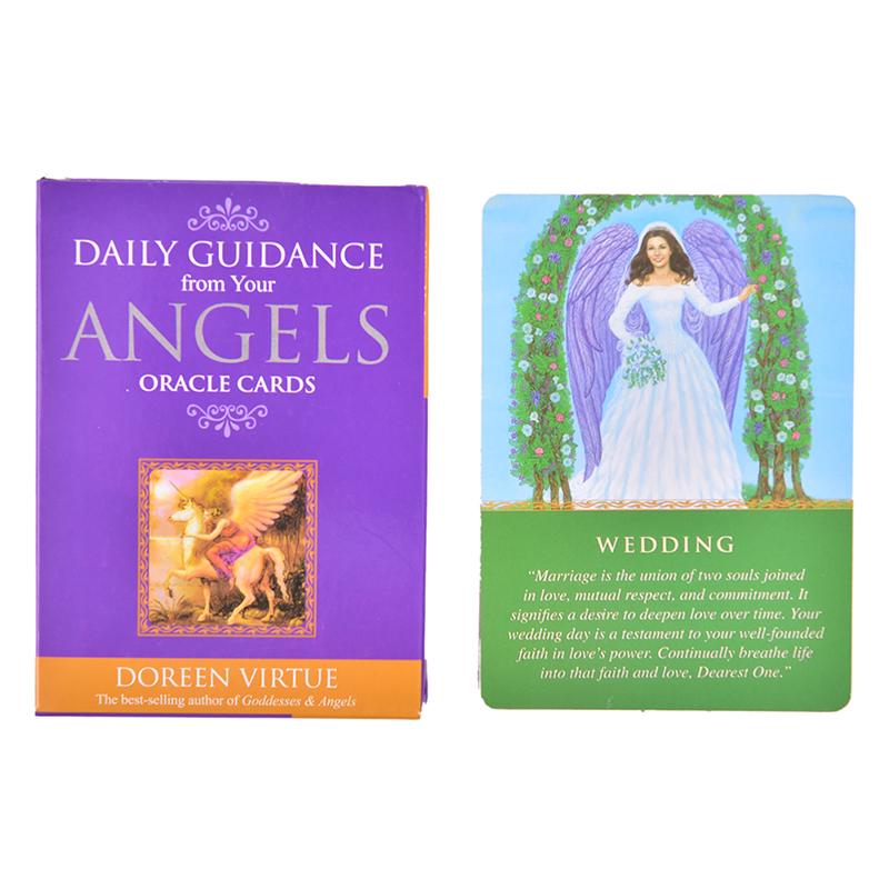 Tarot Cards Daily Guidance Angel Oracle Card Deck Table Game Playing Cards Board