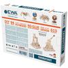 Eco-Wood-Art Kit de maquette 94 pcs Bois Trébuchet