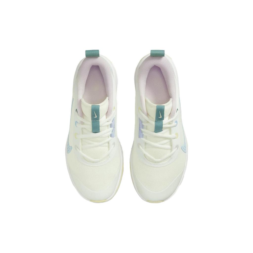 Nike Omni Multi-Court GS Citron Tint Cobalt Bliss Kinder-Sneaker Weiß Summit-White Mineral-Teal DM9027-101