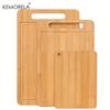 1PCS Premium Bamboo Cutting Boards for Kitchen - Small Medium and Large Wooden Cutting Boards for Kitchen Best for Christmas