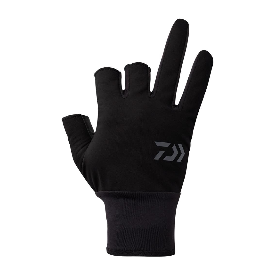 

DAIWA Windproof Beltless Size S Gloves, 3-Piece Cut, Black, (DG-8025W)