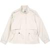 Betu Women's Stand Collar Drawstring Trench Coat