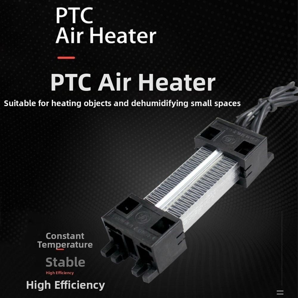 113*35*26mm Insulation-Thermostatic 220V 100W PTC Ceramic Air Heater AC DC Incubator Heater