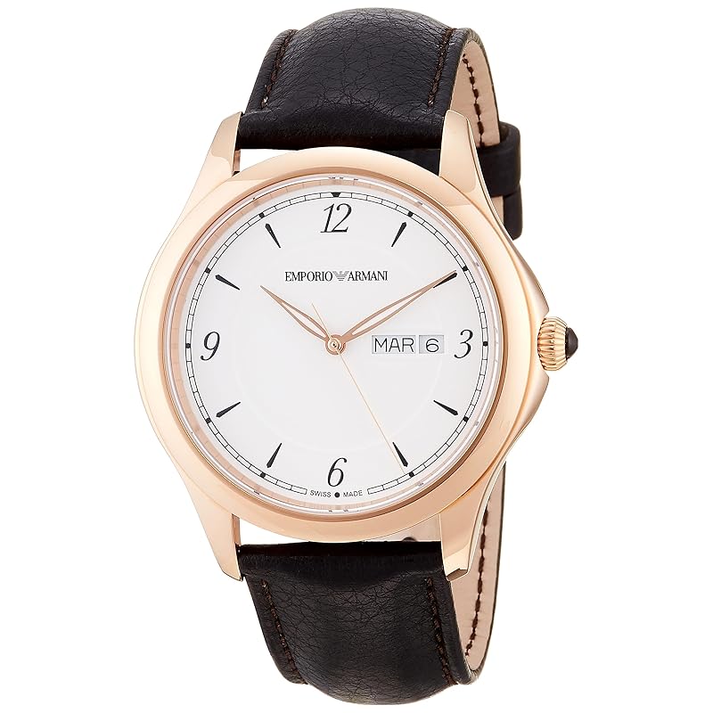 

[Emporio Armani] dress watch ARS8601 men s black [product]
