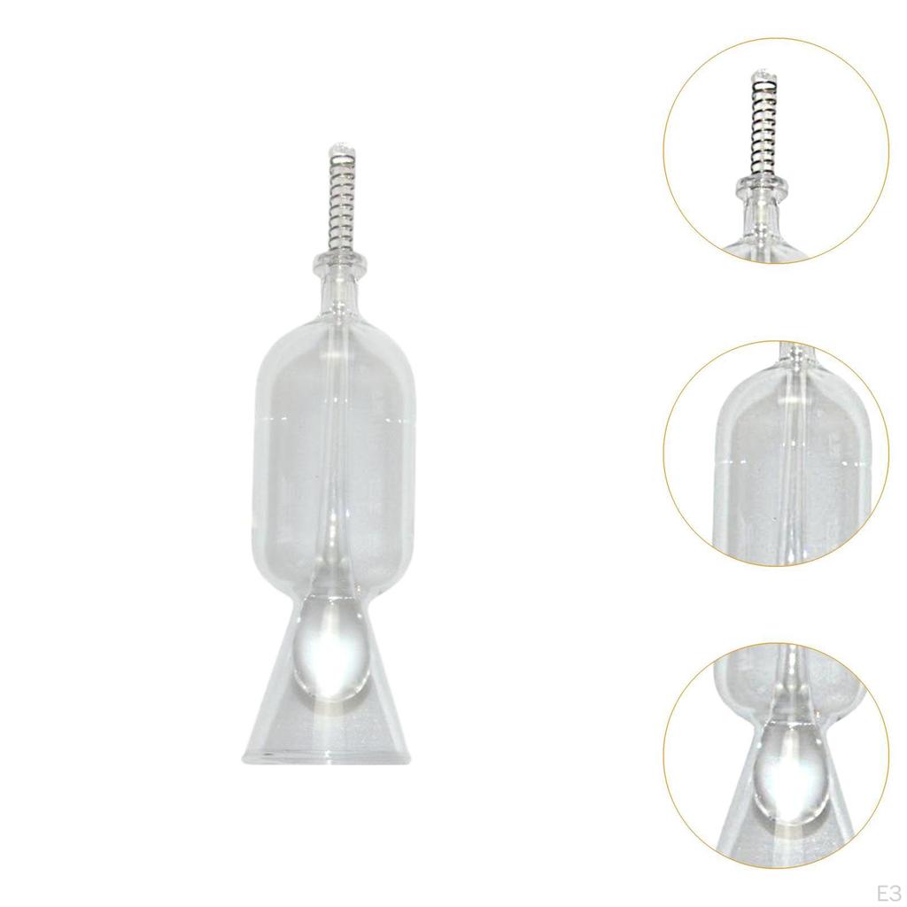 Aquarium Glass Feeder Fishtank Supplies Easy To Use Hang On Feeding Station for Goldfish