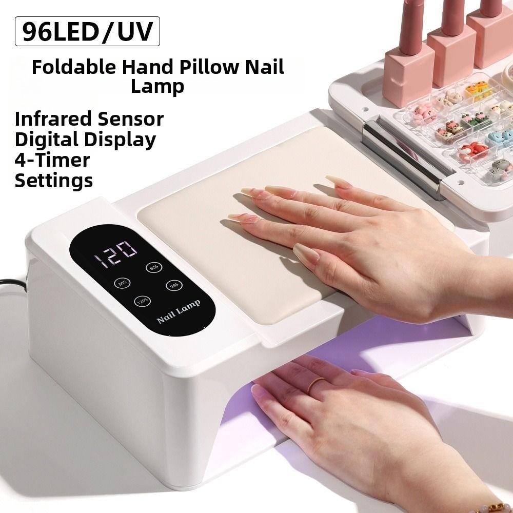 2IN1 UV Nails Lamp Dual Hand Nail Curing Lamp Professional UV LED Nail Light  DIY Nail Gel